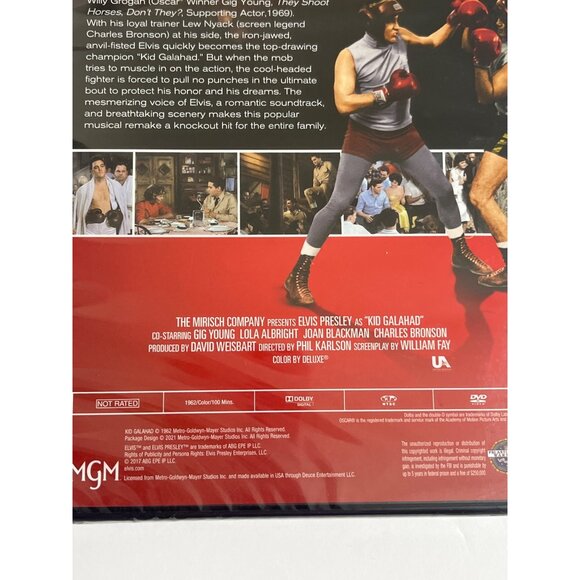 Kid Galahad Elvis Presley DVD Video Musical Sport Movie Movies Film Boxing 1962 - Picture 4 of 6